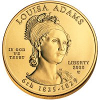 Louisa Adams First Spouse Gold Coin