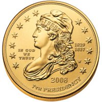 Jacksons Liberty First Spouse Gold Coin